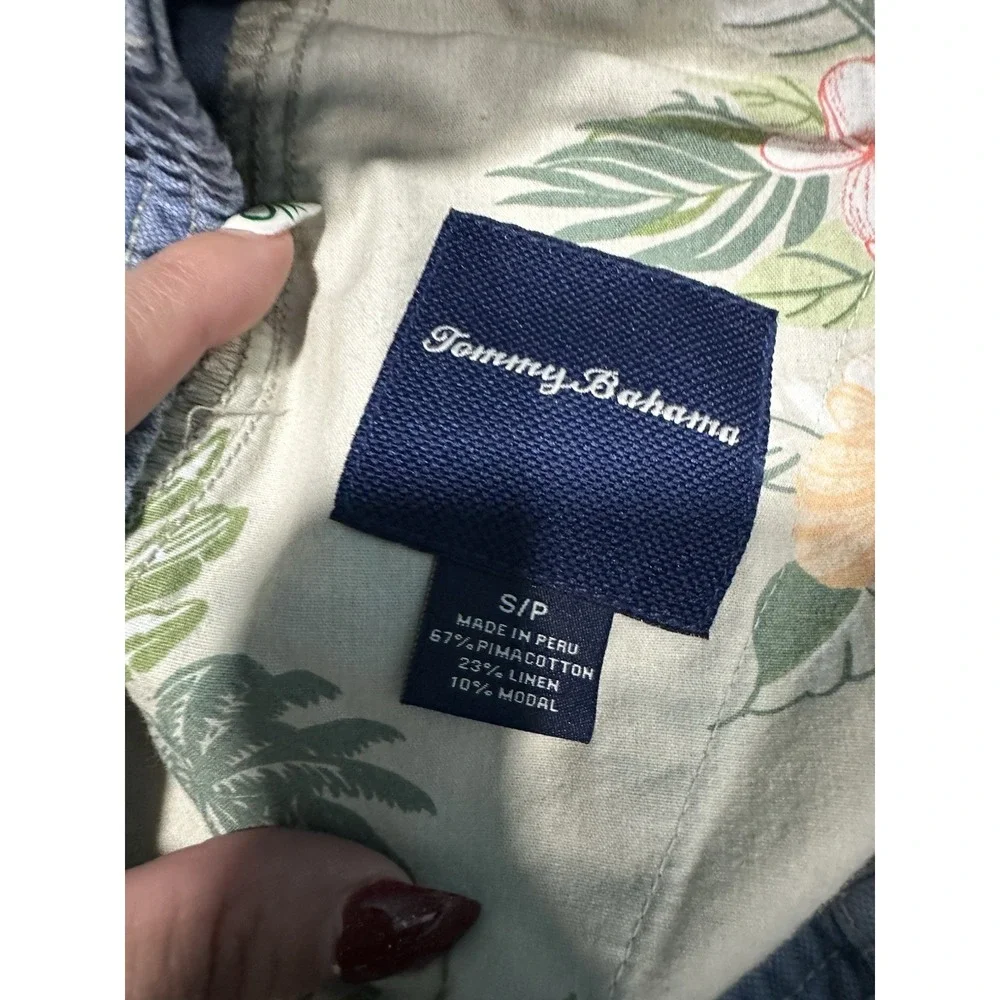 Tommy Bahama Shorts Mens‎ Aegean Lounger Chambray Blue S
